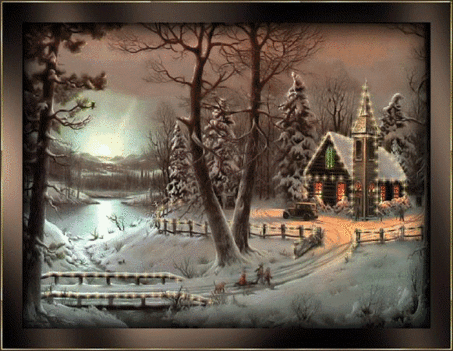 Karácsony-téli este-gif