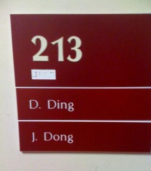 Ding és Dong irodája