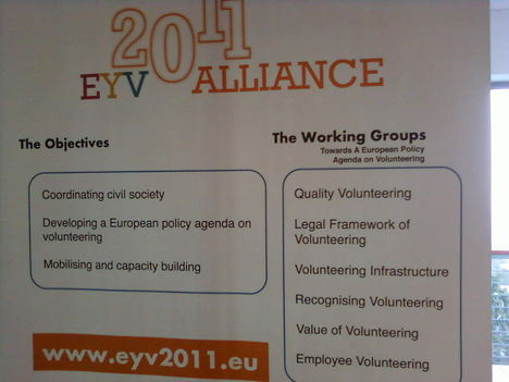 Az Európai Önkéntes Év tájékoztatója