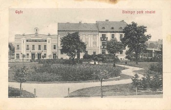 Győr, 1920. Bisinger sétány