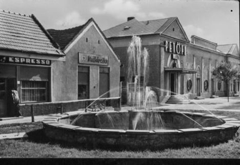 derecske főutca - petőfi mozi 1960 k