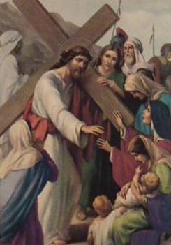 Jézus keresztútja a családban-VIII. STÁCIÓ 