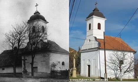 Rókus kápolna 1930-ban és 2003-ban