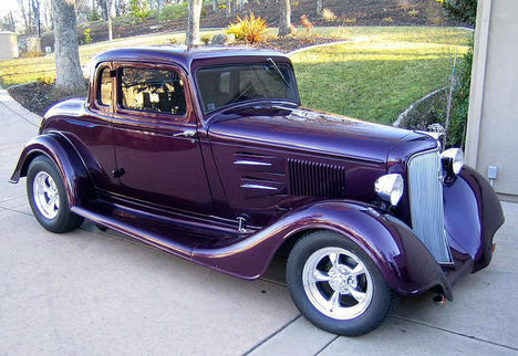 1934-es plymouth coupé