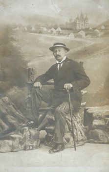 Nagyapám Mariazellben 1918