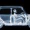 Nick Veasey: Mini Driver, 2012. július © Nick Veasey / Caters / Picture Media