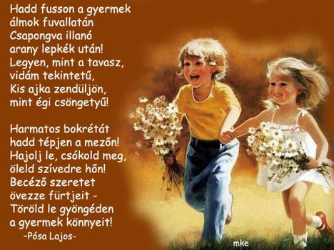 SZERESD  A GYERMEKET