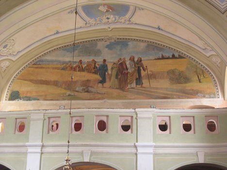 BERKENYÉD templom festmény