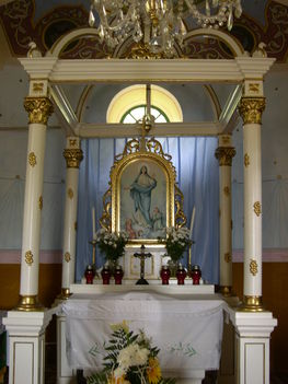CSÉRCS Szűz Mária oltár
