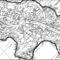 Duna folyam Kisbodak és Nagybodak  között 1911-ben készült térképen