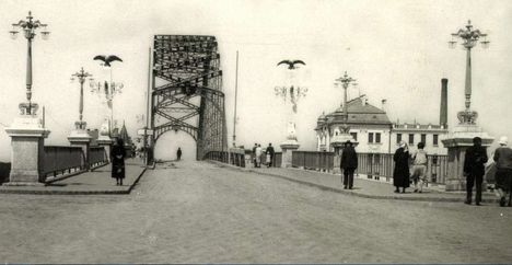 Révfalusi híd, 1931. Győr