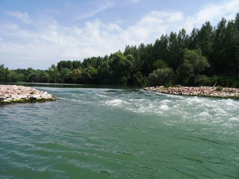 Ásványráró, Aprókövesi zárás a hullámtéri vízpótlórendszerben, 2015. július 16.-án