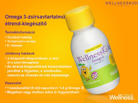 Wellness Kids Omega3 folyékony