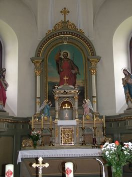 KICLÉD Szent Jakab oltár