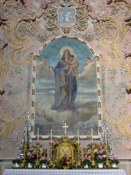 LÉKA Regina Hungariae oltárkép