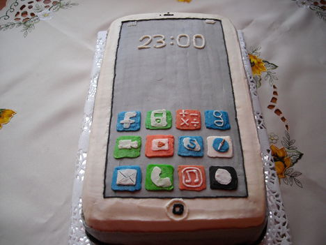 Mobil telefon torta