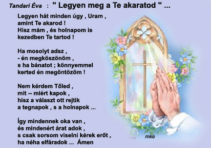 Legyen meg a Te akaratod
