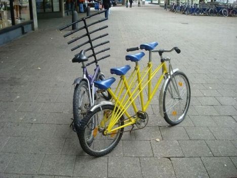 A világ legértelmetlenebb kerékpárjai!