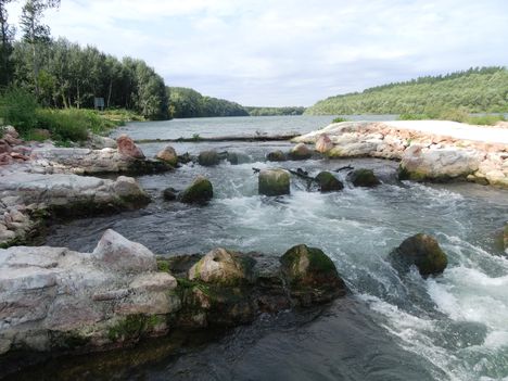 Bagaméri fenékküszöbön lévő hallépcső, 2015. szeptember 02.-án