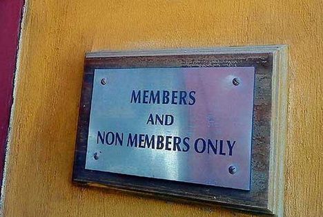 Kizárólag tagok és nem tagok részére!