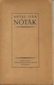 ANTAL   IVÁN             1877  -  1932 .