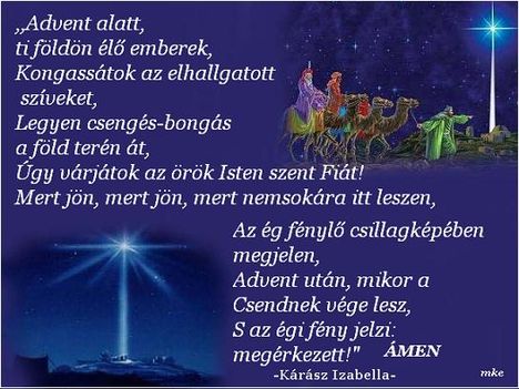 ADVENT  ALATT...