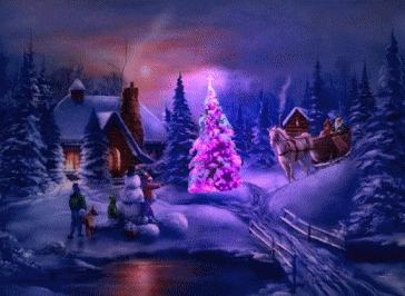 Animated christmas light-gif