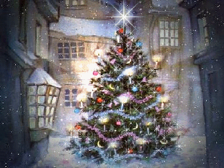 Christmas tree animated-gif