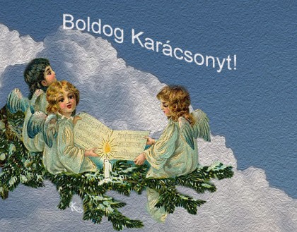 Boldog Karácsonyt.