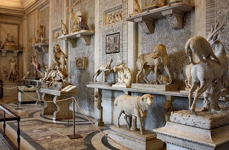 Vatikáni műzeumok állatok terme