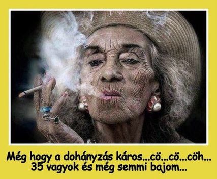 Dohányzás!