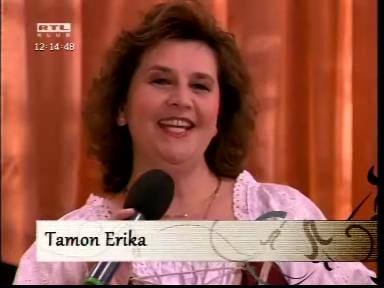 Tamon Erika RTL TV felvétele