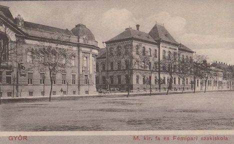 1914. Fa és Fémipari szakiskola, Győr