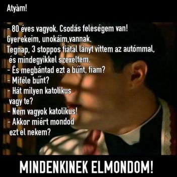 Gyónás!