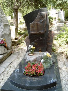 Béres Ferenc síremléke a Farkasréti Temetőben