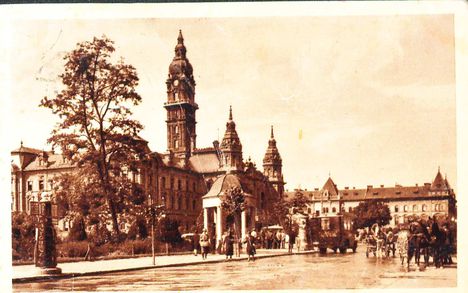 Városház, Győr, 1920.