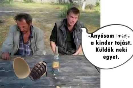 Kinder tojás!