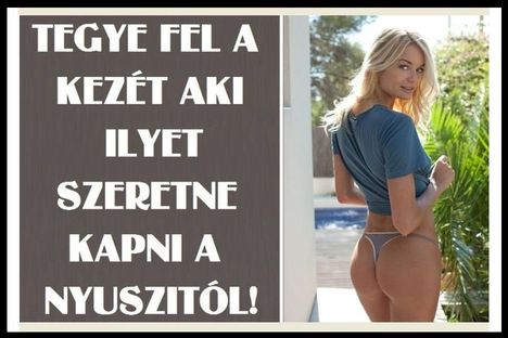 Tegye fel a kezét!