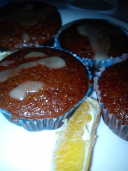 Narancsos-csokis muffin