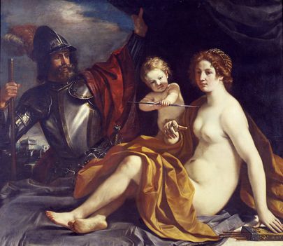 Venere, Marte, Cupido _Guercino _1591_1666