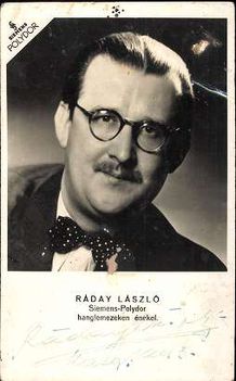 RÁDAY  LÁSZLÓ  1912 - 1986