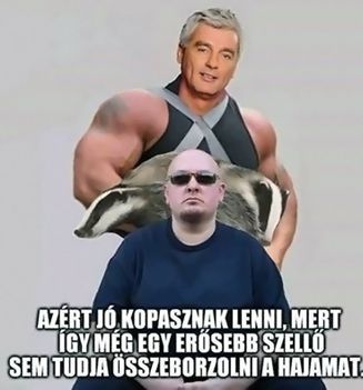 Ezért jó kopasznak lenni!!