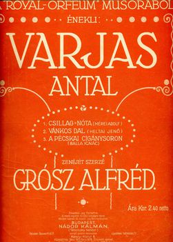 GRÓSZ  ALFRÉD  1880  -  1944