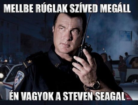 Steven Seagal!