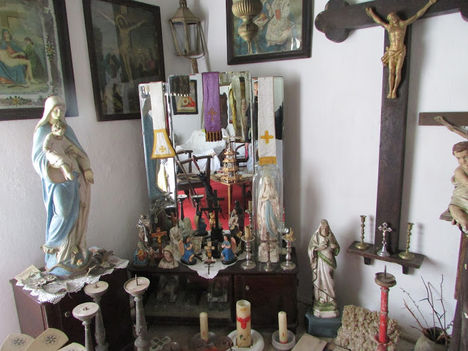 régi parókián berendezett egyházi gyűjtemény