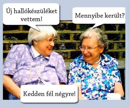 Hallókészülék!