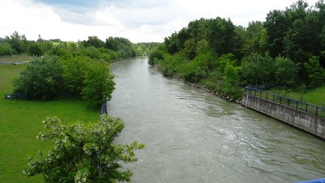 Mosoni-Duna vízkivételi műve, Dunacsúny 2016. május 17.-én