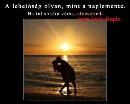 Naplemente!