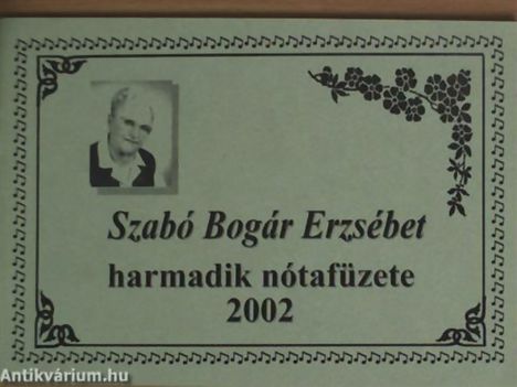 SZABÓ  BOGÁR  ERZSÉBET  1926  -  2014