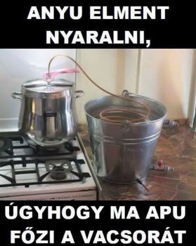 Anyu elment!